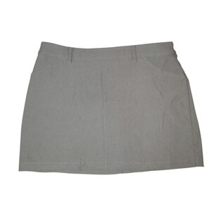 Wild Fable Lace-Trimmed Gray Skirt